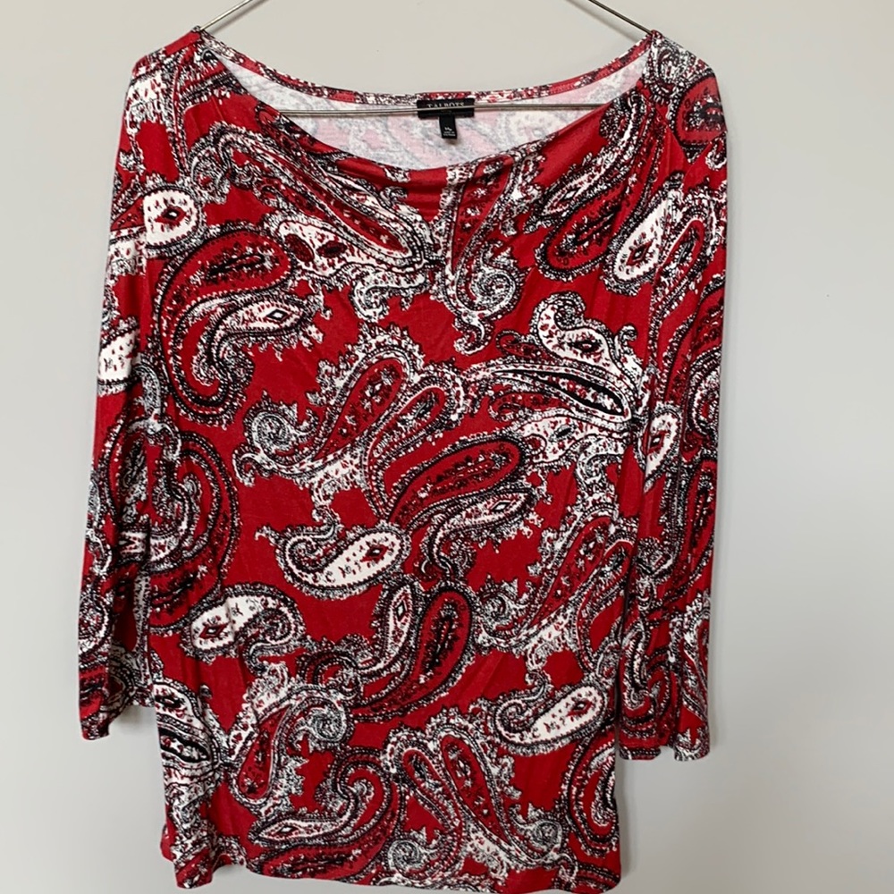 Talbots cowl neck top